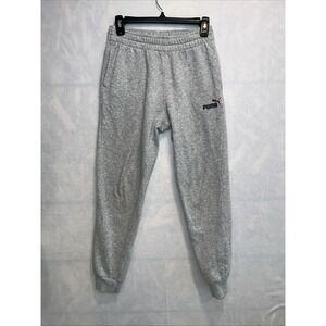 PUMA Boys‎ (Youth) Large 14-16 Gray Jogging Pants sweatpants  Sport